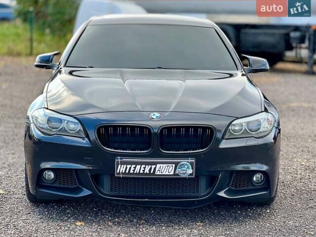Чорний БМВ 5 Серія, об'ємом двигуна 3 л та пробігом 136 тис. км за 14900 $, фото 1 на Automoto.ua