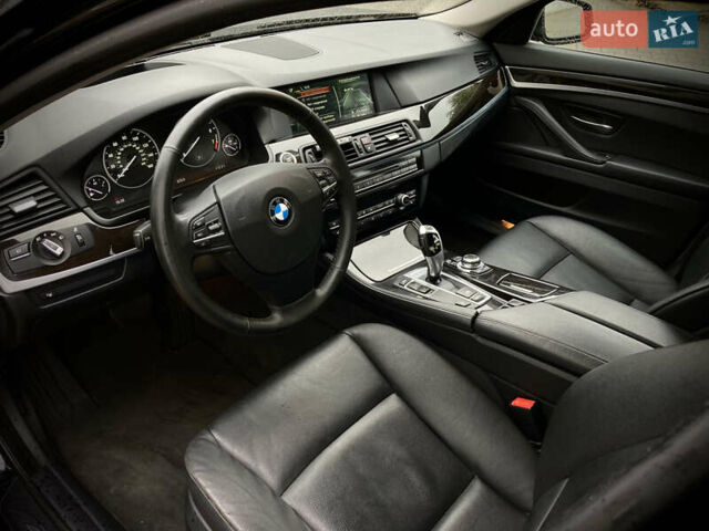 Черный БМВ 5 Серия, объемом двигателя 2 л и пробегом 151 тыс. км за 13600 $, фото 11 на Automoto.ua