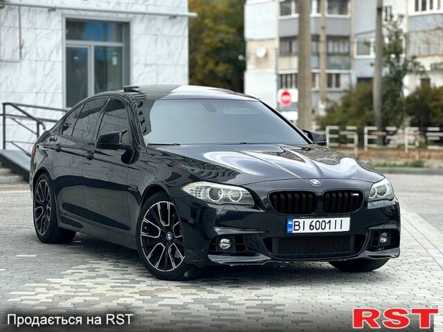 Чорний БМВ 5 Серія, об'ємом двигуна 2 л та пробігом 207 тис. км за 12400 $, фото 1 на Automoto.ua