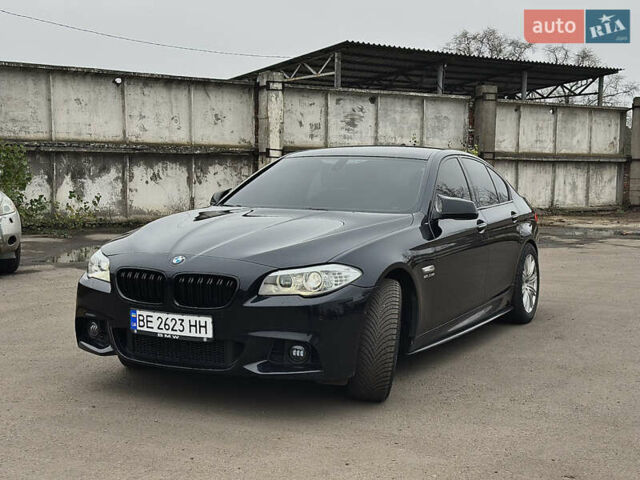 Черный БМВ 5 Серия, объемом двигателя 3 л и пробегом 282 тыс. км за 18600 $, фото 2 на Automoto.ua