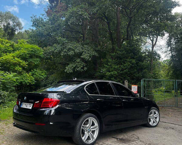 Черный БМВ 5 Серия, объемом двигателя 2 л и пробегом 245 тыс. км за 7000 $, фото 4 на Automoto.ua