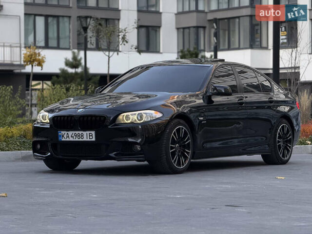 Чорний БМВ 5 Серія, об'ємом двигуна 2 л та пробігом 236 тис. км за 12500 $, фото 2 на Automoto.ua