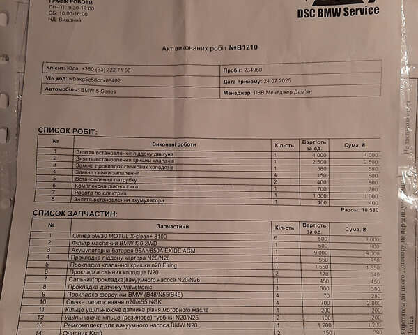 БМВ 5 Серия 2012 в Львове на Automoto.ua Черный БМВ 5 Серия, объемом двигателя 2 л и пробегом 236 тыс. км за 10499 $, фото 41 на Automoto.ua