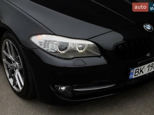 Черный БМВ 5 Серия, объемом двигателя 2 л и пробегом 172 тыс. км за 13500 $, фото 5 на Automoto.ua