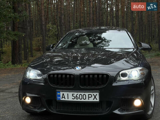 Черный БМВ 5 Серия, объемом двигателя 2 л и пробегом 210 тыс. км за 13200 $, фото 1 на Automoto.ua