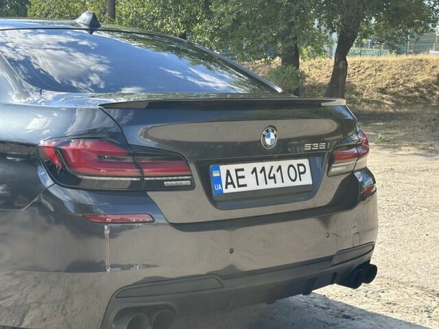 Черный БМВ 5 Серия, объемом двигателя 3 л и пробегом 224 тыс. км за 12900 $, фото 4 на Automoto.ua