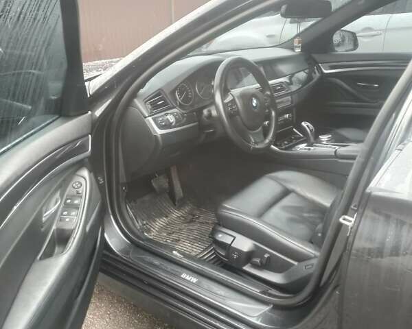 Черный БМВ 5 Серия, объемом двигателя 2 л и пробегом 347 тыс. км за 14999 $, фото 11 на Automoto.ua