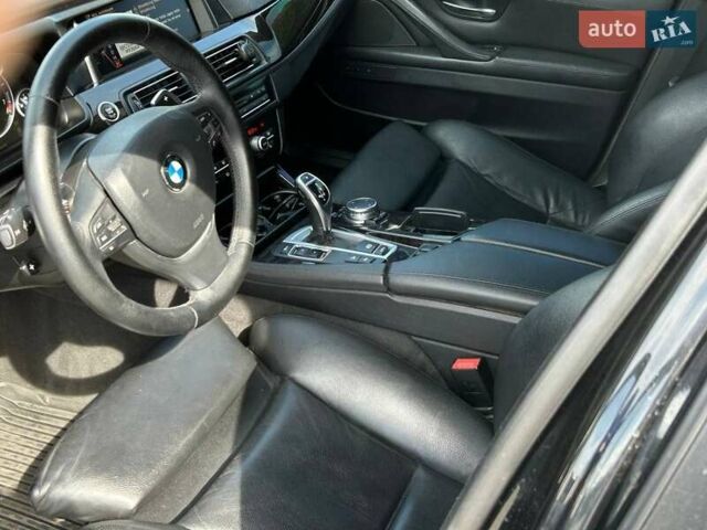 Чорний БМВ 5 Серія, об'ємом двигуна 2 л та пробігом 217 тис. км за 13999 $, фото 8 на Automoto.ua