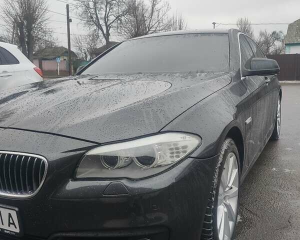 Черный БМВ 5 Серия, объемом двигателя 2 л и пробегом 347 тыс. км за 14999 $, фото 4 на Automoto.ua