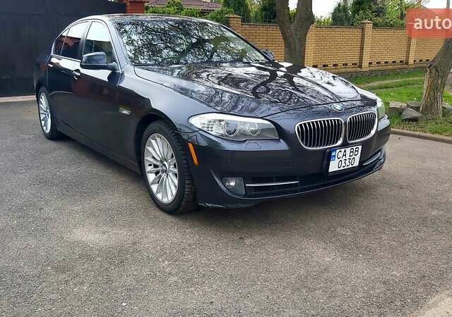 Черный БМВ 5 Серия, объемом двигателя 3 л и пробегом 152 тыс. км за 14150 $, фото 8 на Automoto.ua