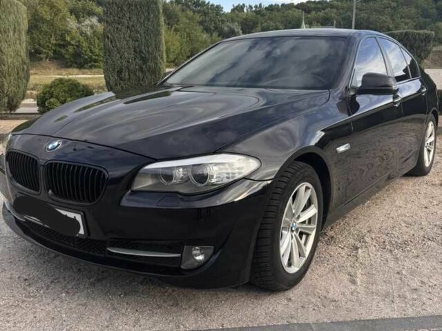 Черный БМВ 5 Серия, объемом двигателя 3 л и пробегом 150 тыс. км за 14200 $, фото 1 на Automoto.ua