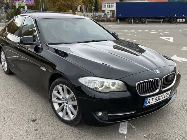 Чорний БМВ 5 Серія, об'ємом двигуна 2 л та пробігом 265 тис. км за 14900 $, фото 10 на Automoto.ua