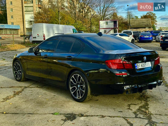 Черный БМВ 5 Серия, объемом двигателя 2 л и пробегом 207 тыс. км за 14200 $, фото 6 на Automoto.ua