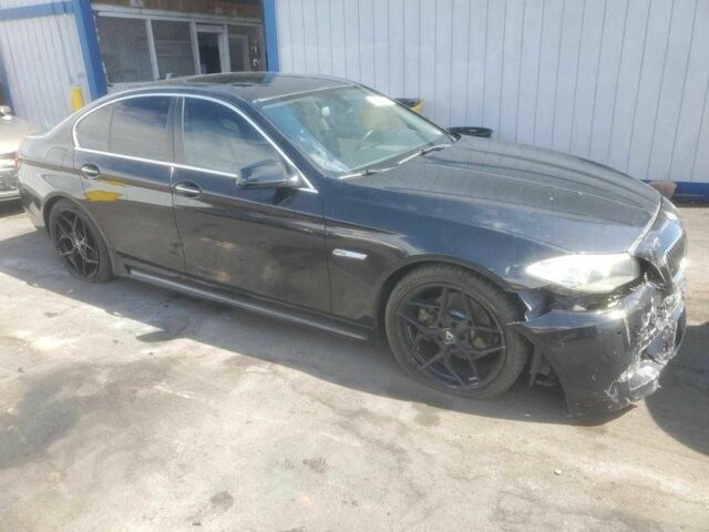 Черный БМВ 5 Серия, объемом двигателя 2 л и пробегом 218 тыс. км за 8900 $, фото 2 на Automoto.ua