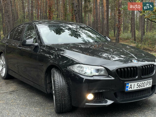 Черный БМВ 5 Серия, объемом двигателя 2 л и пробегом 210 тыс. км за 13200 $, фото 2 на Automoto.ua