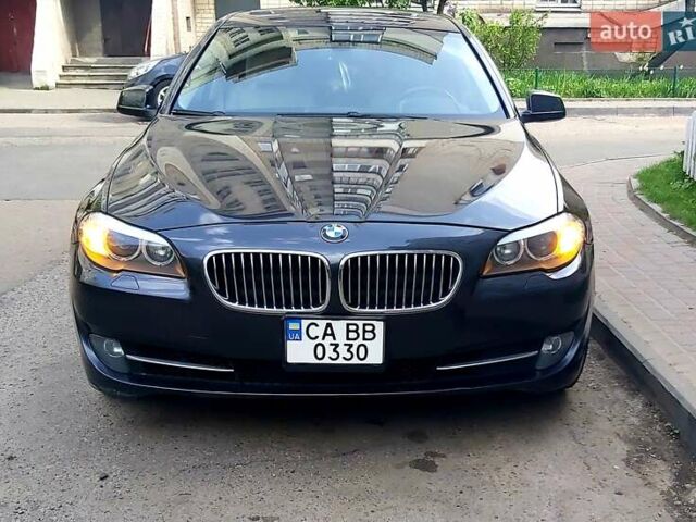 Черный БМВ 5 Серия, объемом двигателя 3 л и пробегом 152 тыс. км за 14150 $, фото 5 на Automoto.ua