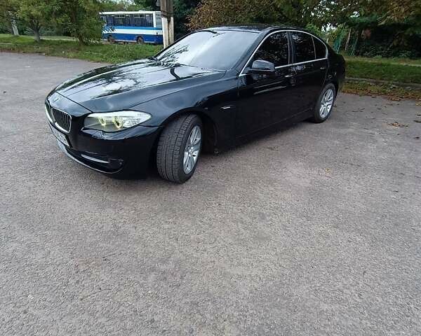 Черный БМВ 5 Серия, объемом двигателя 2 л и пробегом 115 тыс. км за 13500 $, фото 1 на Automoto.ua