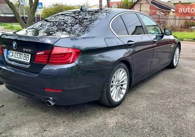 Черный БМВ 5 Серия, объемом двигателя 3 л и пробегом 152 тыс. км за 14150 $, фото 12 на Automoto.ua