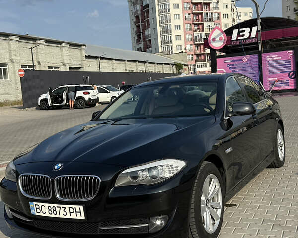 Черный БМВ 5 Серия, объемом двигателя 2 л и пробегом 204 тыс. км за 16500 $, фото 5 на Automoto.ua