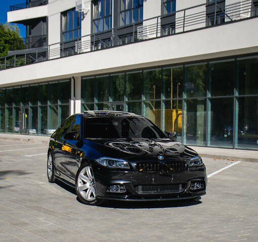 Чорний БМВ 5 Серія, об'ємом двигуна 2 л та пробігом 233 тис. км за 15200 $, фото 3 на Automoto.ua