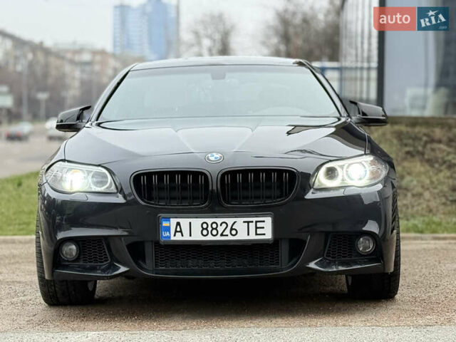 Чорний БМВ 5 Серія, об'ємом двигуна 2 л та пробігом 195 тис. км за 12999 $, фото 2 на Automoto.ua