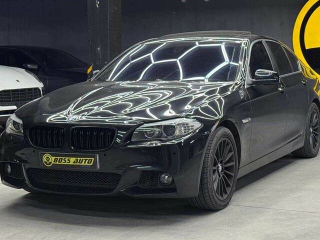 Чорний БМВ 5 Серія, об'ємом двигуна 3 л та пробігом 229 тис. км за 12800 $, фото 2 на Automoto.ua