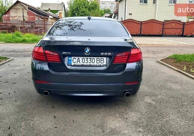 Черный БМВ 5 Серия, объемом двигателя 3 л и пробегом 152 тыс. км за 14150 $, фото 11 на Automoto.ua