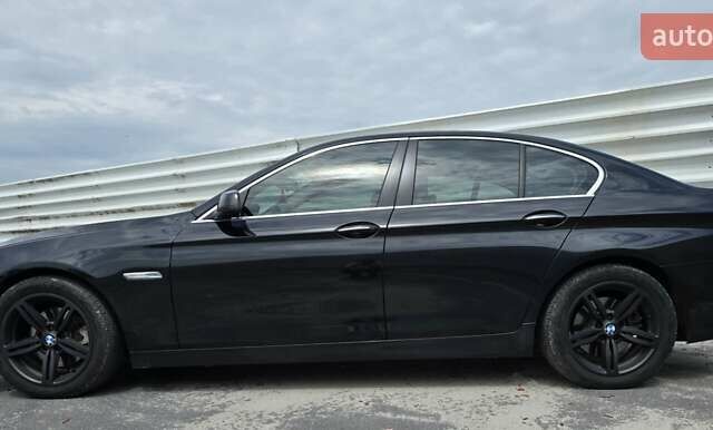 Черный БМВ 5 Серия, объемом двигателя 2 л и пробегом 169 тыс. км за 13900 $, фото 4 на Automoto.ua