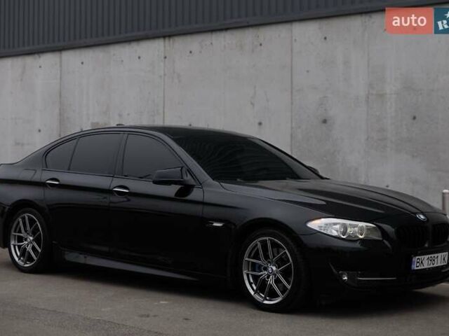 Черный БМВ 5 Серия, объемом двигателя 2 л и пробегом 172 тыс. км за 13500 $, фото 2 на Automoto.ua