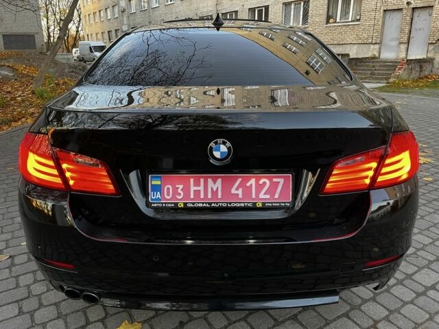 Черный БМВ 5 Серия, объемом двигателя 2 л и пробегом 236 тыс. км за 10250 $, фото 5 на Automoto.ua
