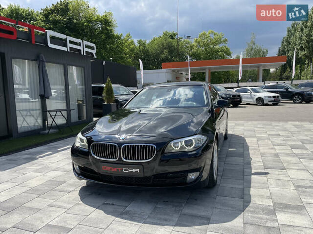 Черный БМВ 5 Серия, объемом двигателя 2 л и пробегом 140 тыс. км за 13900 $, фото 4 на Automoto.ua