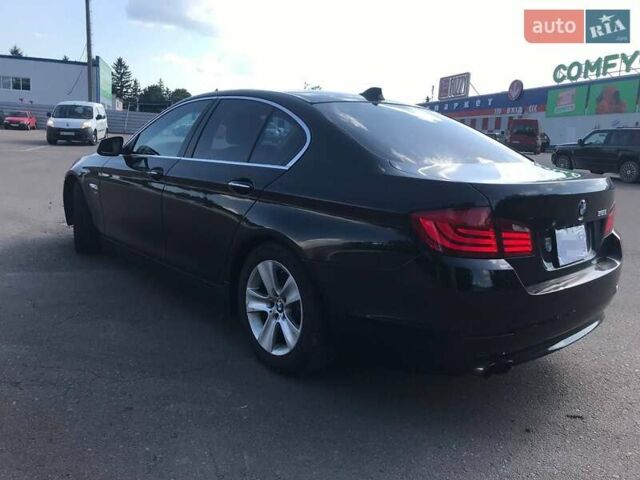 Черный БМВ 5 Серия, объемом двигателя 2 л и пробегом 185 тыс. км за 11000 $, фото 4 на Automoto.ua