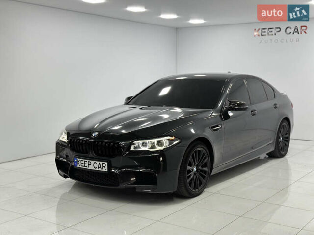 Черный БМВ 5 Серия, объемом двигателя 3 л и пробегом 190 тыс. км за 15500 $, фото 1 на Automoto.ua