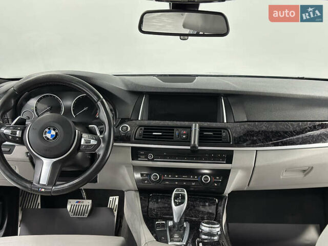 Черный БМВ 5 Серия, объемом двигателя 3 л и пробегом 190 тыс. км за 15500 $, фото 6 на Automoto.ua