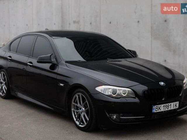 Черный БМВ 5 Серия, объемом двигателя 2 л и пробегом 172 тыс. км за 13500 $, фото 4 на Automoto.ua