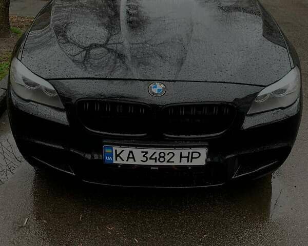 Черный БМВ 5 Серия, объемом двигателя 2 л и пробегом 119 тыс. км за 14300 $, фото 1 на Automoto.ua