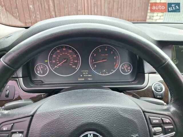 Черный БМВ 5 Серия, объемом двигателя 2 л и пробегом 222 тыс. км за 12500 $, фото 14 на Automoto.ua