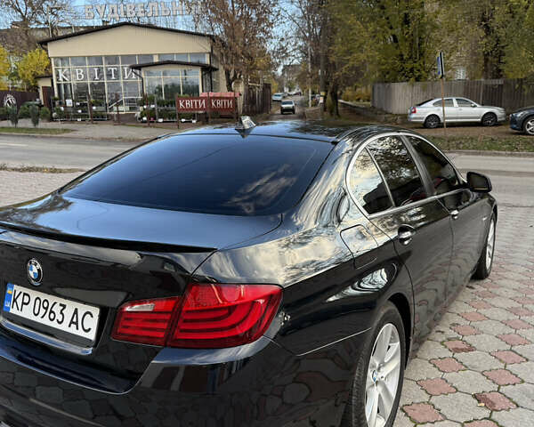 Черный БМВ 5 Серия, объемом двигателя 2 л и пробегом 202 тыс. км за 11799 $, фото 2 на Automoto.ua