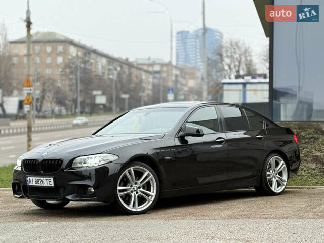 Чорний БМВ 5 Серія, об'ємом двигуна 2 л та пробігом 195 тис. км за 12999 $, фото 1 на Automoto.ua