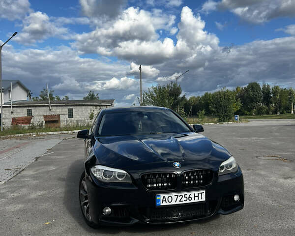Черный БМВ 5 Серия, объемом двигателя 2 л и пробегом 297 тыс. км за 13111 $, фото 1 на Automoto.ua