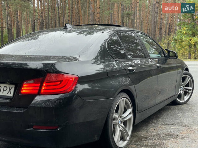 Черный БМВ 5 Серия, объемом двигателя 2 л и пробегом 210 тыс. км за 13200 $, фото 5 на Automoto.ua