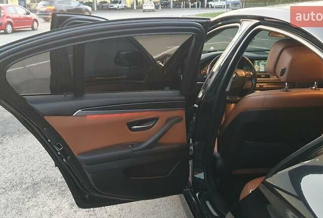 Черный БМВ 5 Серия, объемом двигателя 2 л и пробегом 363 тыс. км за 13999 $, фото 12 на Automoto.ua