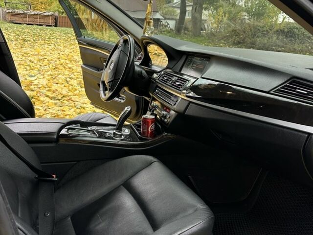 Черный БМВ 5 Серия, объемом двигателя 2 л и пробегом 205 тыс. км за 12499 $, фото 6 на Automoto.ua