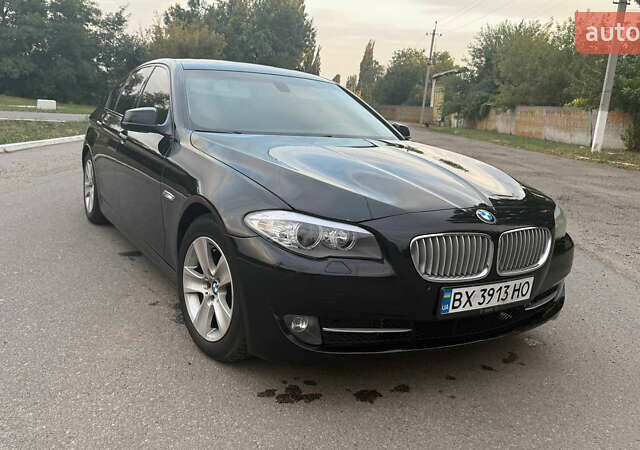 Чорний БМВ 5 Серія, об'ємом двигуна 2 л та пробігом 241 тис. км за 10400 $, фото 4 на Automoto.ua