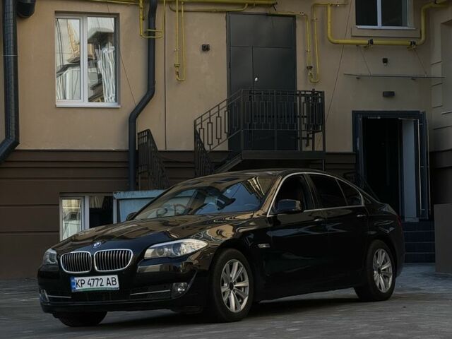 Черный БМВ 5 Серия, объемом двигателя 2 л и пробегом 215 тыс. км за 13300 $, фото 2 на Automoto.ua
