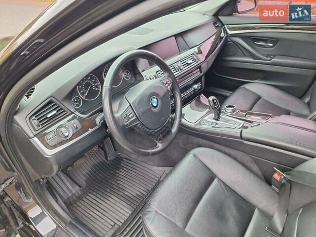 Черный БМВ 5 Серия, объемом двигателя 2 л и пробегом 222 тыс. км за 12500 $, фото 9 на Automoto.ua