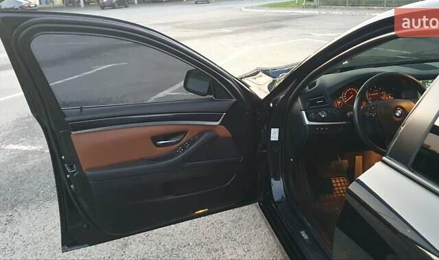 Черный БМВ 5 Серия, объемом двигателя 2 л и пробегом 363 тыс. км за 13999 $, фото 11 на Automoto.ua