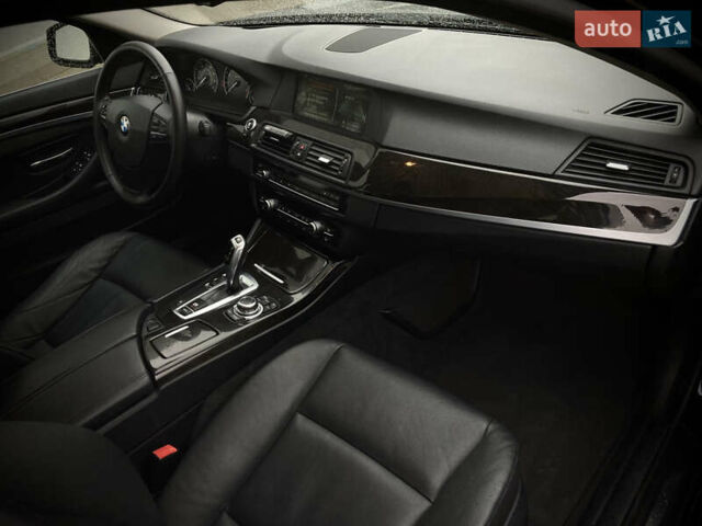 Черный БМВ 5 Серия, объемом двигателя 2 л и пробегом 151 тыс. км за 13600 $, фото 12 на Automoto.ua