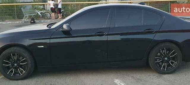 Черный БМВ 5 Серия, объемом двигателя 2 л и пробегом 363 тыс. км за 13999 $, фото 1 на Automoto.ua