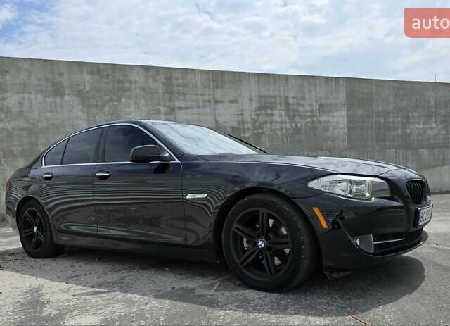 Черный БМВ 5 Серия, объемом двигателя 2 л и пробегом 169 тыс. км за 13900 $, фото 2 на Automoto.ua